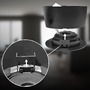 Bodová - BRI 7990015 LED vestavné / přisazené bodové svítidlo – pr.90mm, stmívatelné, 5W, 230V, teplá bílá, nastavitelné, černá - BRILONER - foto 10