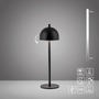 Stolní lampy dekorační - LD 19244-18 Kolekce Schöner Wohnen LED bateriové stolní svítidlo BELLIES, černá, nabíjecí přes USB, 3000K - JUST LIGHT - foto 10