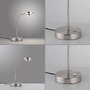 Subtilní - PN 4181-55 HENSKO LED stolní lampa stříbrná nastavitelné 3 krokové Tochdimmer teplá bílá Licht 3000K - PAUL NEUHAUS - foto 10