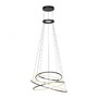 Kruhová - PN 2566-15 LED závěsné svítidlo PURE E-Flying Rings elektrické 2700-5000K šedá mystic - PAUL NEUHAUS - foto 10