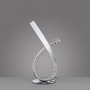 Stolní lampy dekorační - PN 4391-17 BRILLA LED stolní lampa lesklý chrom stmívatelné šňůrový stmívač do interiéru 3000K - PAUL NEUHAUS - foto 10