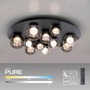 Dekorativní - PN 6588-15 LED stropní svítidlo PURE Popup, mystická šedá, stmívatelné, dálkový ovladač, paměťová funkce, 2200-5000K - PAUL NEUHAUS - foto 10