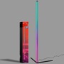 Stojací lampy - BRILO 1203015 RGBIC LED stojanová lampa, dálkový ovladač, Gaming Deko, stmívatelné, 143 cm, časovač - BRILO - foto 10