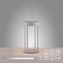 Na stůl - LD 19300-40 ANSELM LED stolní lampa na baterie mobilní 28cm dotykový stmívač IP44 zahradní svítidlo 2700K - JUST LIGHT - foto 10