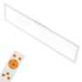 Hranatá - BRILO 7196016 CCT svítidlo LED panel, 119,5 cm, 3800 lm, 36 W, bílé (starý kód: BRILO 7196-016) - BRILO - foto 10