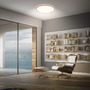 Kruhová - BRILO 7655011 Slim svítidlo LED panel pr.37,5 cm - 22W, 3000lm, dálkový ovladač, stmívatelné, béžová - BRILO - foto 10