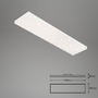 Hranatá - BRILO 7381316 CCT svítidlo LED panel, 100 cm, 24 W, bílé (starý kód: BRILO 7381-316) - BRILO - foto 10