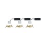 Koupelnová - P 92445 LED vestavné svítidlo Nova Coin IP44 kruhové 78mm měnitelná bílá 3x6W 230V zlatá mat hliník - PAULMANN - foto 10