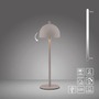 Stolní lampy dekorační - LD 19244-39 Kolekce Schöner Wohnen LED bateriové stolní svítidlo BELLIES, písková barva, nabíjecí, USB, 3000K - JUST LIGHT - foto 10