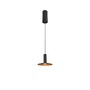 Subtilní - LA 1010287 LALU® závěsné svítidlo, patice LED, Mix&amp;Match, stříška pro povrchovou montáž, délka závěsu 200 cm, 2700/3000 K, 40°, PHASE, černá - BIG WHITE (SLV) - foto 10