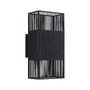 Dekorativní - P 71251 LED nástěnné svítidlo Tharin IP44 3000K 120x104mm 2x3,7W černá - PAULMANN - foto 10