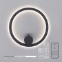 Nepřímé osvětlení - LD 18280-13 LED nástěnné svítidlo antracit stmívatelné dálkovým ovladačem paměťová funkce, 3000K - JUST LIGHT - foto 10