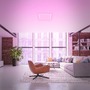 Hranatá - BRILO 7491-016 B smart RGB/W-svítidlo LED panel, 42 cm, 22 W, 2700 lm, bílé - BRILO - foto 10
