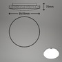 Kruhová - BRILO 3679-118 RGB-CCT LED stropní svítidlo, pr. 45,5 cm, 24W, 2700 lm, chrom - BRILO - foto 10