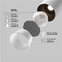 Lištové Magnetic Maytoni Exility - M TR097-2-12W3K-M-BW Svítidlo pro kolejnicový systém Artisan 3000K 12W 930lm bílý hliník teplá bílá Exility - MAYTONI - foto 10