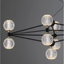 Dekorativní - NV 9695300 Závěsné svítidlo BELINDA černý hliník a akryl LED 41W 230V 3200K IP20 stmívatelné - NOVA LUCE - foto 10