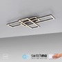Hranatá - LD 14697-18 IVEN LED stropní svítidlo černá Switchmo 3-krokové stmívání paměťová funkce krokově stmívatelné 3000K - LEUCHTEN DIREKT / JUST LIGHT - foto 10