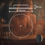 Koupelnová - BRILO 3806015 Aurora LED nástěnné svítidlo nabíjecí, IP54, stmívatelné, dotykový vypínač, černé - BRILO - foto 10