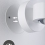 Nepřímé osvětlení - P 71291 LED nabíjecí nástěnné svítidlo Zorik IP44 stmívatelné 2700K 100mm 2x1,1W bílá - PAULMANN - foto 10