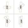 Hranatá - LD 14693-18 ASMIN LED stropní svítidlo, černá, 99x29cm, hranaté, stmívatelné, downlight+sidelight 2700-5000K - LEUCHTEN DIREKT / JUST LIGHT - foto 10