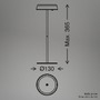 Stolní lampy dekorační - BRILO 7668015 BRILONER Pala stolní lampička - 2W, 200lm, bezdrátová, LED, dotykový vypínač, stmívatelné, antracit 7668015 - foto 10