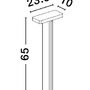 Sloupková - NV 9492780 Venkovní sloupkové svítidlo POET antracitový hliník a čiré sklo LED 16W 3000K 220-240V 90st. IP65 - NOVA LUCE - foto 10