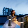 Na stůl - LD 19260-18 ABERA LED stolní lampa na baterie černá dotykový stmívač IP54 USB vnitřní i venkovní použití 3000K - JUST LIGHT - foto 10