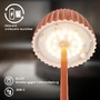 Stojací lampy - BRILO 1238013 nabíjecí stojanová lampa Riffle - 124 cm, 4,2W, 400lm, bezdrátová, LED, stmívatelná, dotykový vypínač, měď - BRILO - foto 10