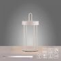 Na stůl - LD 19300-16 ANSELM LED stolní lampa na baterie bílá 28cm dotykový stmívač IP44 zahradní svítidlo 2700K - JUST LIGHT - foto 10