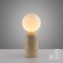 Stolní lampy dekorační - LD 12543-42 Kolekce Schöner Wohnen stolní lampa TRAVENTA, písková barva, vzhled travertinu, nastavitelná hlava, G9 volitelná žárovka - JUST LIGHT - foto 10