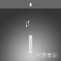 Subtilní - LD 18281-16 ATTACH LED závěsné svítidlo bílé nastavitelná výška magnetická nabíjecí hlava 3000K - JUST LIGHT - foto 10