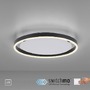 Kruhová - LD 15391-13 RITUS LED stropní svítidlo antracit, kruhové pr.40cm, stmívatelné, Switchmo, teplá bílá krokově stmívatelné 3000K - LEUCHTEN DIREKT / JUST LIGHT - foto 10