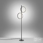 Stojací lampy - LD 15396-18 MINI RITUS LED stojací svítidlo černé jednoduchý design nožní vypínač teplá bílá 3000K - JUST LIGHT - foto 10