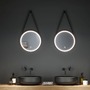 K zrcadlu - P 71092 LED zrcadlo s osvětlením Miro IP44 měnitelná bílá 230V 7,5W zrcadlo/černá mat - PAULMANN - foto 10