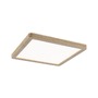 Hranatá - P 71268 LED Panel Atria Shine IP44 hranaté 190x190mm 8W 3000 - 6500K design dřevo - PAULMANN - foto 10