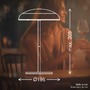 Stolní lampy dekorační - BRILO 7573011 Caxa stolní lampa - 2,8W, 300lm, bezdrátová, IP44, LED, stmívatelná, dotykový vypínač, béžová/antracit - BRILO - foto 10