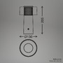 Stolní lampy dekorační - BRILO 7669015 Gila stolní lampa - 2,6W, 200lm, bezdrátová, LED, IP44, dotykový vypínač, stmívatelná, černá/zlatá - BRILO - foto 10