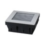 Zapuštěná - P 95743 Solární LED zemní svítidlo Sorea soumrakový senzor IP67 hranaté 100x100mm 2200K 0,1W 5lm 3,7V kov kartáčovaný ABS/polykarbonát/ocel - PAULMANN - foto 10