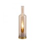Stolní lampy dekorační - LD 14006-27 Stolní lampa BOTTLE, jantarové sklo, šňůrový vypínač, vyměnitelná žárovka - JUST LIGHT - foto 10