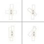 Hranatá - LD 14693-55 Svítidlo stropní ASMIN LED stříbrná barva, 99x29cm, hranaté, stmívatelné, downlight+sidelight 2700-5000K - LEUCHTEN DIREKT / JUST LIGHT - foto 10
