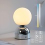 Stolní lampy dekorační - LD 19218-17 Kolekce Schöner Wohnen LED bateriové stolní svítidlo RUDI, chrom, nabíjecí přes USB, 3000-6000K - JUST LIGHT - foto 10