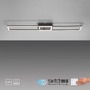 Hranatá - LD 14691-18 IVEN LED stropní svítidlo ploché čená teplá bílá 3 krokové stmívání 3000K - LEUCHTEN DIREKT / JUST LIGHT - foto 10