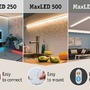Dekorační - P 78876 MaxLED 250 LED Strip TV Comfort základní sada 65 palců 4,3m 22W 234lm/m 28LEDs/m RGBW+ 24VA - PAULMANN - foto 10