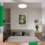 Kruhová - BRILO 3867016 Elipso A stropní svítidlo pr.37,5 cm - 12W, 2520lm, LED, energetická třída A, bílé - BRILO - foto 10