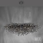 Dekorativní - PN 2031-18 závěsné svítidlo ICICLE černý lustr s křišťálovými přívěsky - PAUL NEUHAUS - foto 10