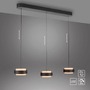Vícečetná - LD 14132-18 Kolekce Schöner Wohnen, LED závěsné svítidlo ELMO černá, 3000K - JUST LIGHT - foto 10