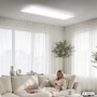 Hranatá - BRILO 7528416 Move LED stropní svítidlo do koupelny, přímé a nepřímé osvětlení, pohybové čidlo, bílé - BRILO - foto 10