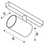 Lištové Magnetic SLV - LA 1006654 NUMINOS® XS 48 V TRACK DALI, spot, černé/černé, 8,7 W, 620 lm, 2700 K, CRI90, 40° - BIG WHITE (SLV) - foto 10