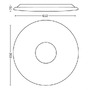 Kruhová - PH 61079/31/P5 LED stropní svítidlo Philips Haraz SceneSwitch 61079/31/P5 bílé 65cm - PHILIPS (915005676201) - foto 10