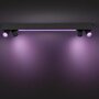 SmartHome Paul Neuhaus - PH 50607/30/P7 Hue LED White and Color Ambiance Stropní bodové svítidlo Philips Centris BT 50607/30/P7 40W + 4x5,7W GU10, 4000lm, 2000K-6500K, RGB, IP20, černé - PHILIPS HUE (915005928701) - foto 10